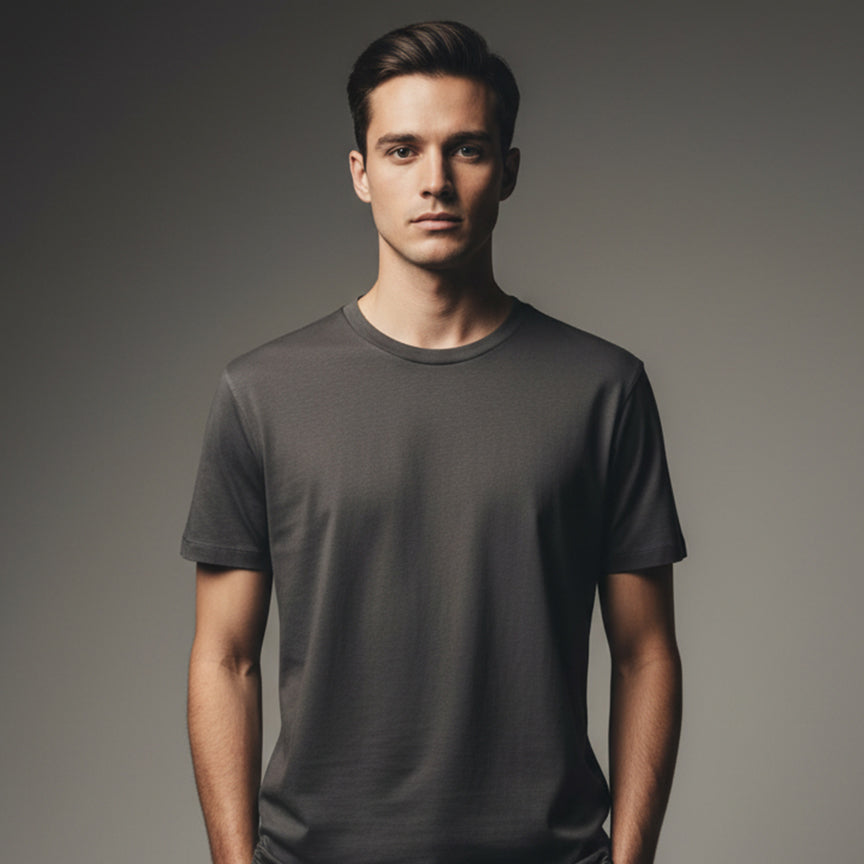 CLB701 綿100% クルーネック Tシャツ Tシャツ