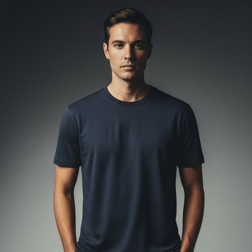 CLB701 綿100% クルーネック Tシャツ Tシャツ