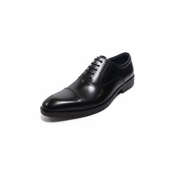 美品★定価¥2,9万★NEWYORKER★ストレートチップ ビジネスシューズ★黒 幅広 撥水 軽量 定番 ストレートチップ ビジネスシューズ ブラック