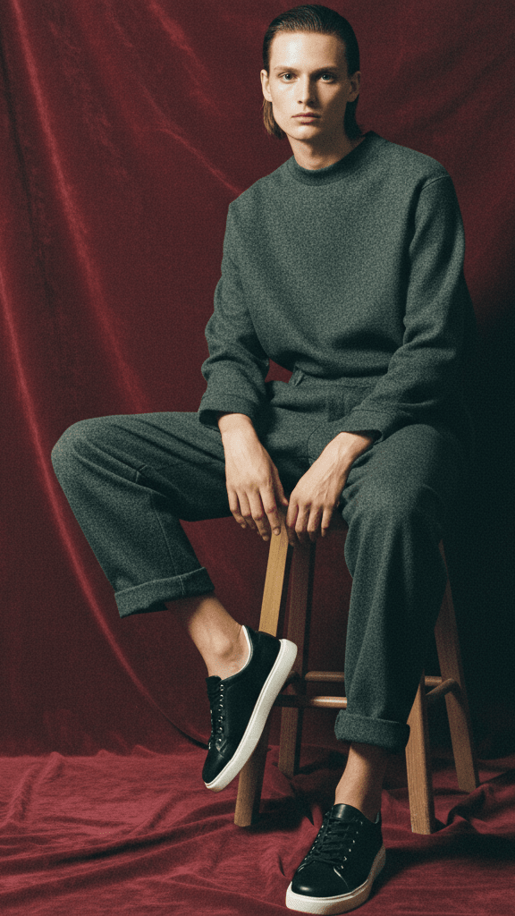 LB600-BLK_high_fashion_model_posing