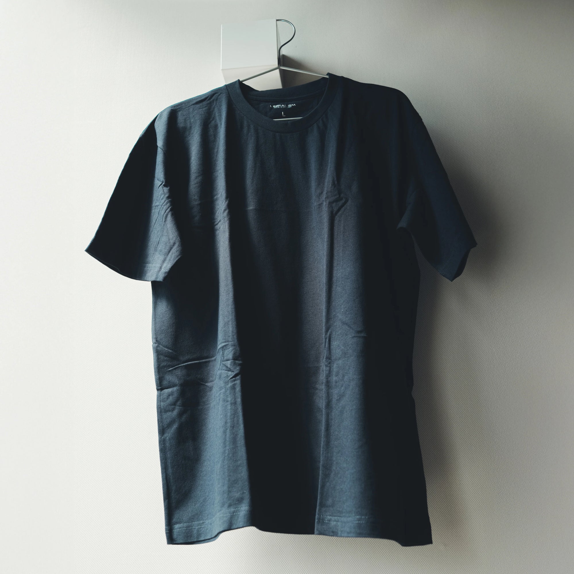 綿100% クルーネック 無地 半袖Tシャツ ユニセックス ホワイト チャコール ネイビー CLB701 4枚セット Tシャツ