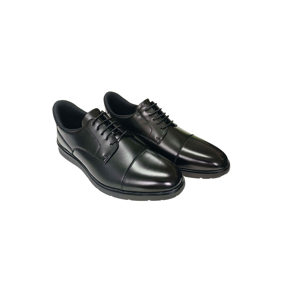 LB1505-BLK スニーカーソール ビジネスシューズ レザー 幅広