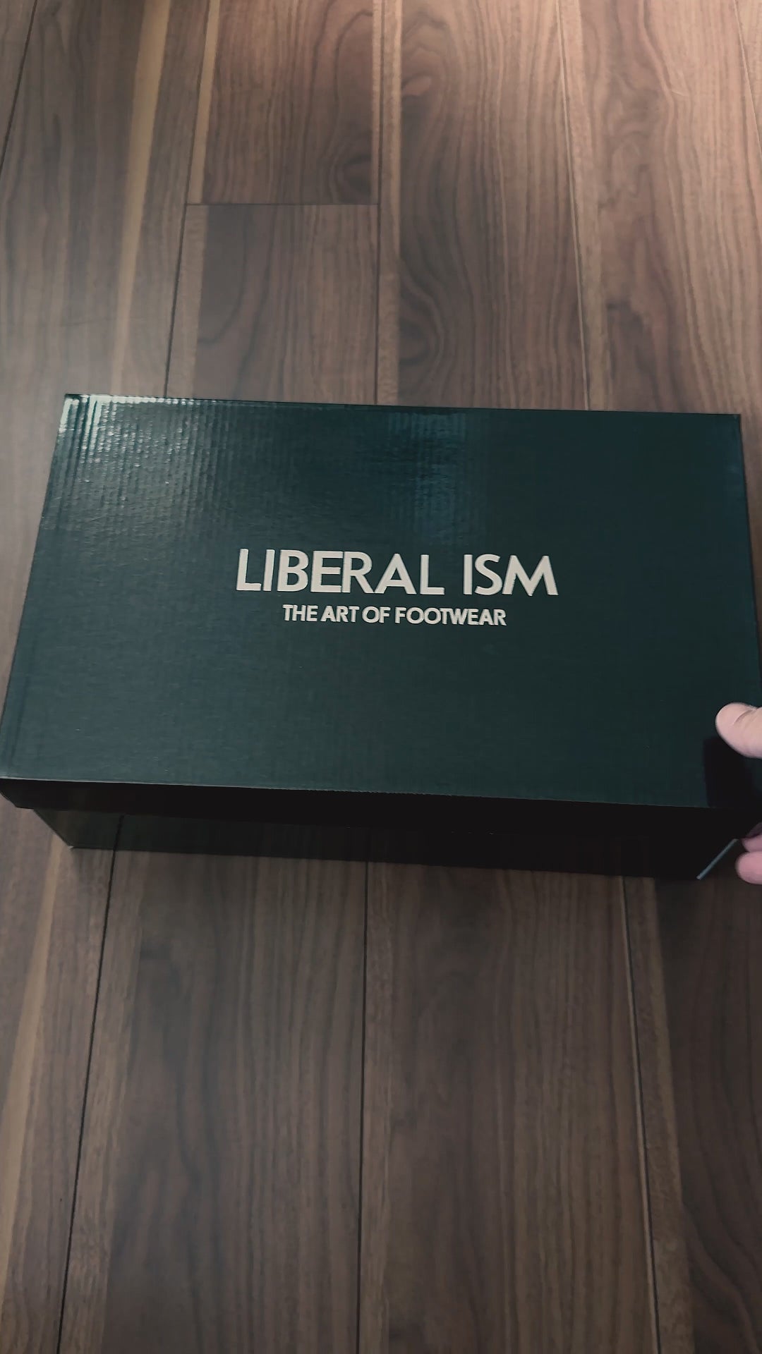 lb600 black shoes unboxing